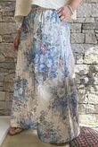 Country Garden Chintz Palazzo Denim